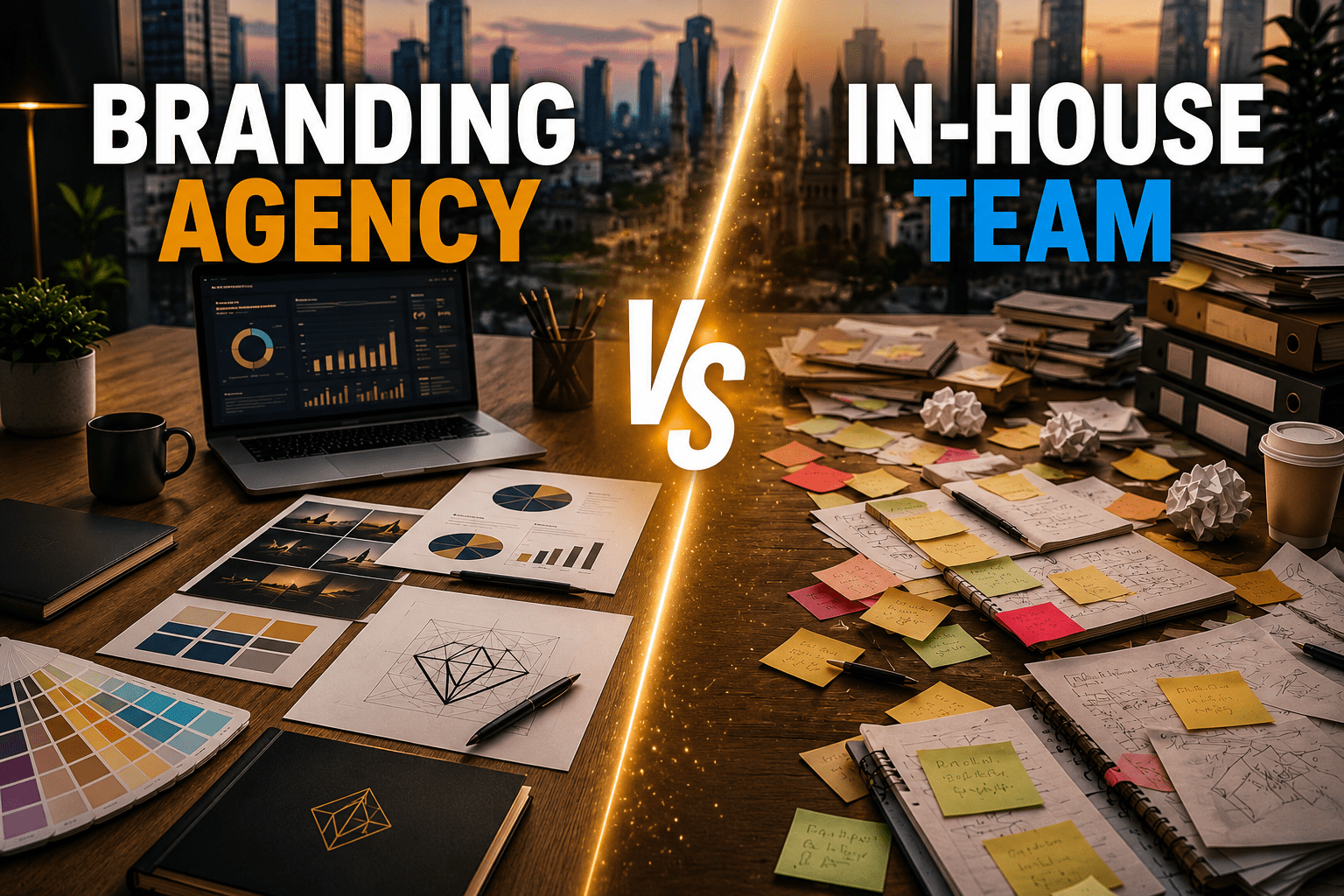 Branding Agency in Hyderabad vs In-House Team comparison for business growth and ROI in 2026