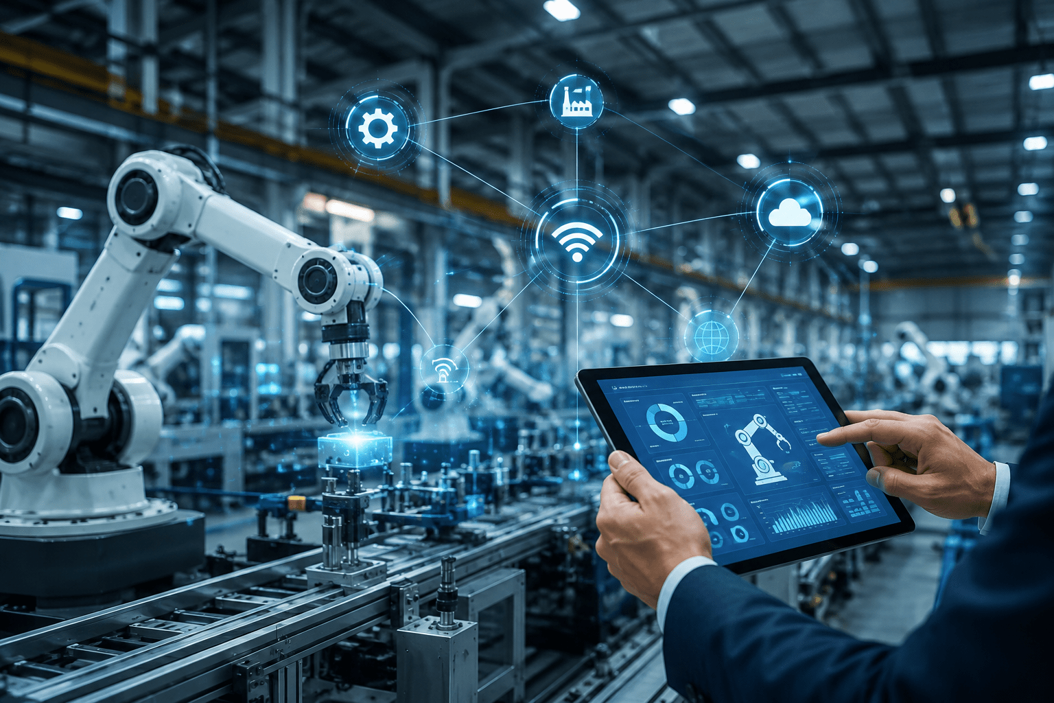 AI Automation Agency in Ahmedabad helping manufacturing companies automate production with artificial intelligence