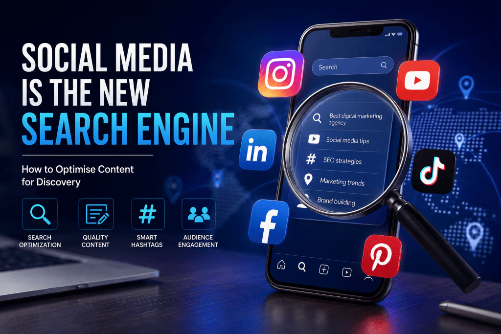 Social media search engine optimisation and content discovery strategy