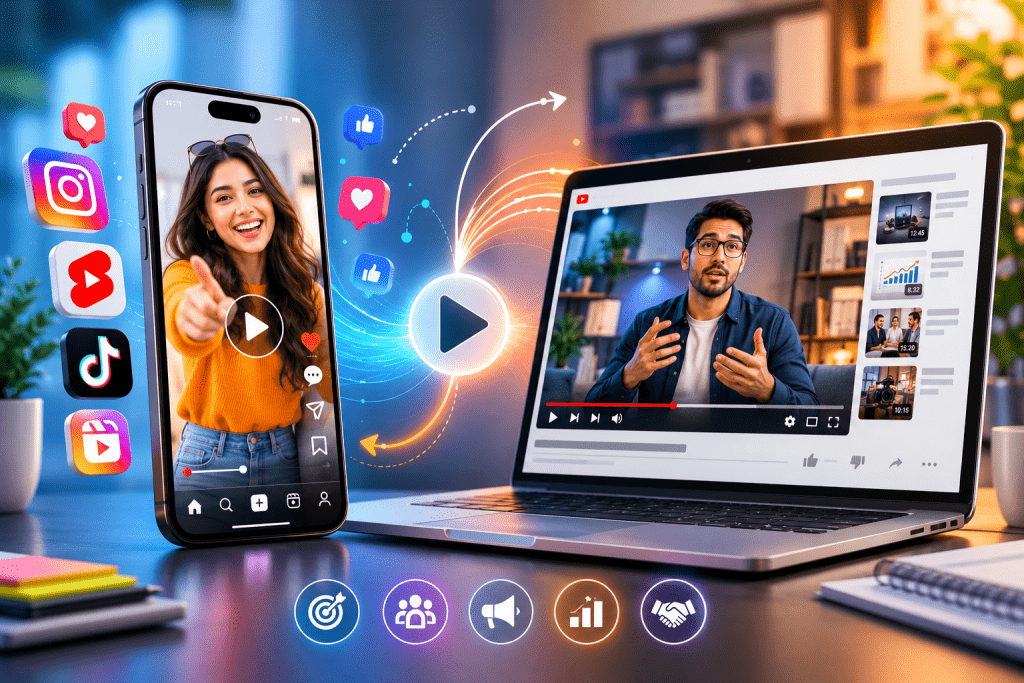 Short-form vs long-form video strategy for brands in 2026