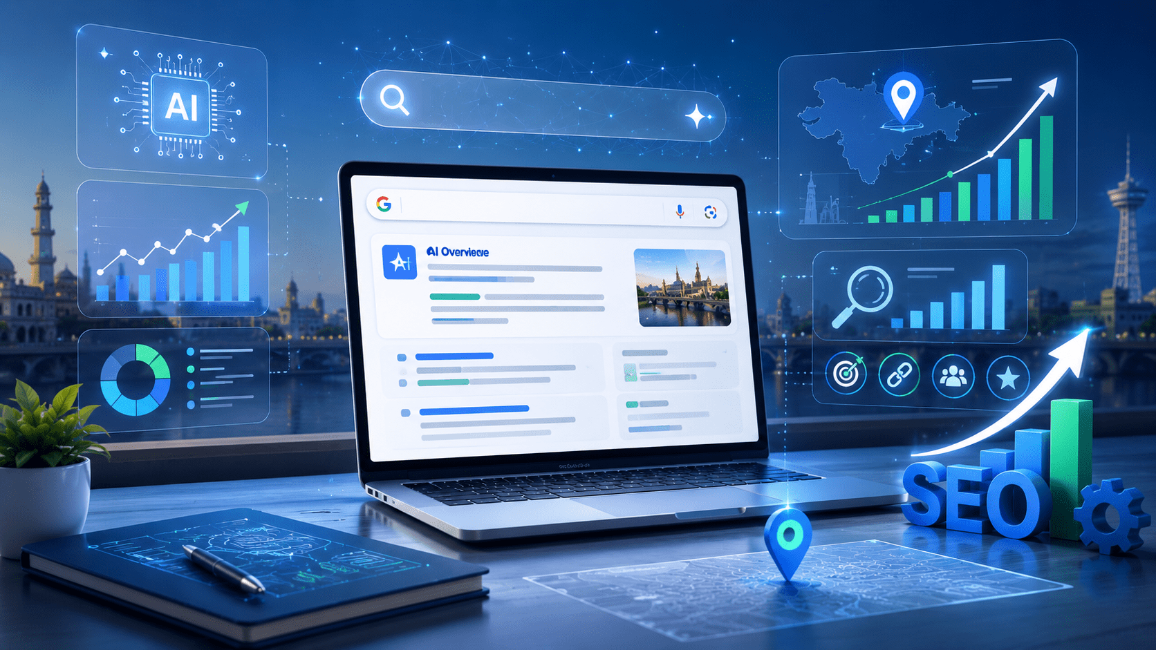 SEO Consultant helping businesses improve visibility in Google AI Overviews