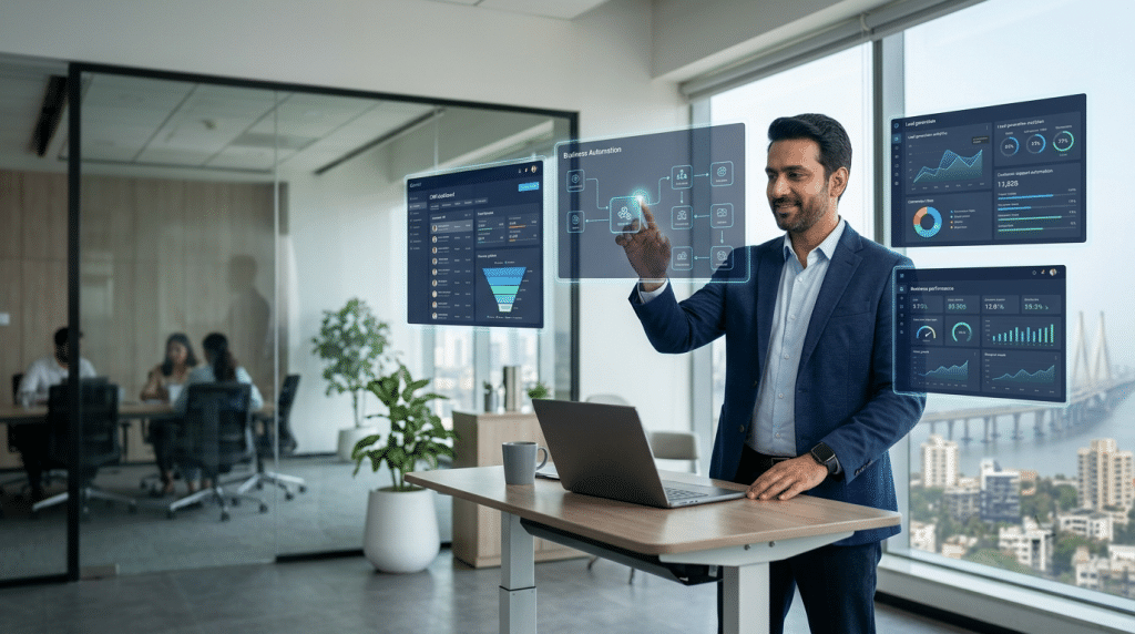 AI Automation Agency Near Ahmedabad businesses automate workflows and improve productivity