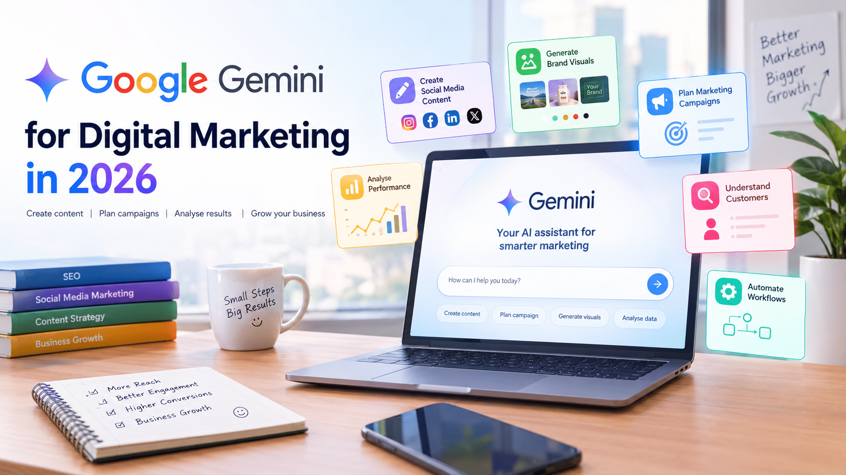 Google Gemini AI tools for digital marketing in 2026